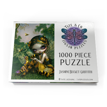 Darstellung des Puzzle Motivs Bumblebee Dragonling - Jasmine Becket-Griffith 1000 Puzzle Schachtel Ansicht3