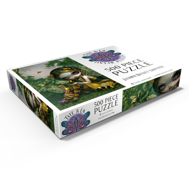Darstellung des Puzzle Motivs Bumblebee Dragonling - Jasmine Becket-Griffith 500 Puzzle Schachtel Ansicht1