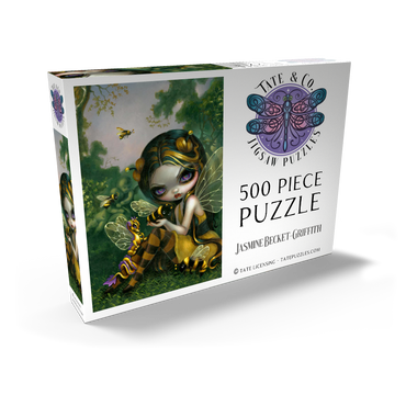 Darstellung des Puzzle Motivs Bumblebee Dragonling - Jasmine Becket-Griffith 500 Puzzle Schachtel Ansicht2