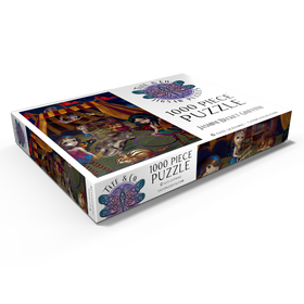 Alternative Darstellung des Puzzle-Motivs Fairy Circus - Jasmine Becket-Griffith – Puzzleteile: 1000
