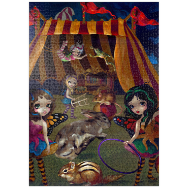Darstellung des Puzzle Motivs puzzleplate Fairy Circus - Jasmine Becket-Griffith 1000 Puzzle