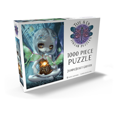Darstellung des Puzzle Motivs Luna Moth - Jasmine Becket-Griffith 1000 Puzzle Schachtel Ansicht2
