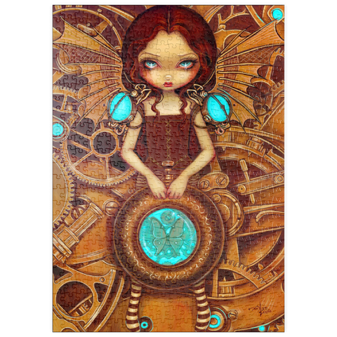Darstellung des Puzzle Motivs Mechanical Steampunk Angel I - Jasmine Becket-Griffith puzzleplate Mechanical Steampunk Angel I - Jasmine Becket-Griffith 500 Puzzle