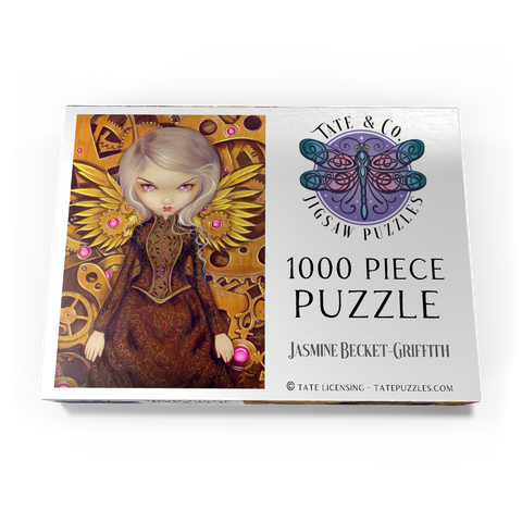 Darstellung des Puzzle Motivs Mechanical Steampunk Angel II - Jasmine Becket-Griffith Mechanical Steampunk Angel II - Jasmine Becket-Griffith 1000 Puzzle Schachtel Ansicht3
