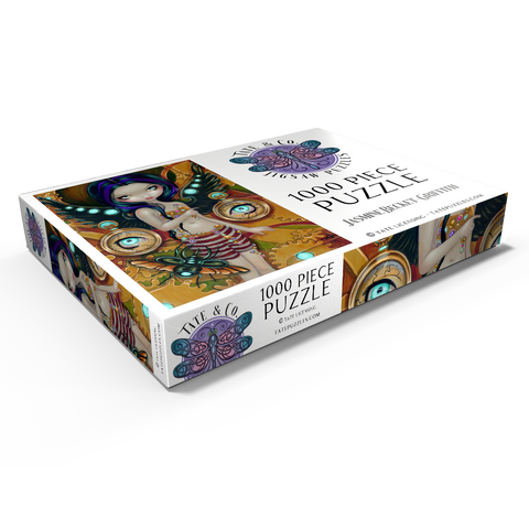 Darstellung des Puzzle Motivs Mechanical Steampunk Angel III - Jasmine Becket-Griffith Mechanical Steampunk Angel III - Jasmine Becket-Griffith 1000 Puzzle Schachtel Ansicht1