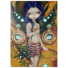 Darstellung des Puzzle Motivs Mechanical Steampunk Angel III - Jasmine Becket-Griffith - Puzzleteile: 500