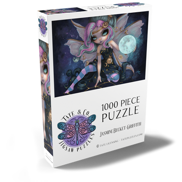 Darstellung des Puzzle Motivs Onyx Moonshadow Fairy - Jasmine Becket-Griffith 1000 Puzzle Schachtel Ansicht2