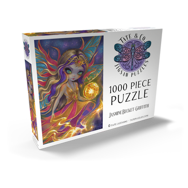 Darstellung des Puzzle Motivs Solara Sunflare Fairy - Jasmine Becket-Griffith 1000 Puzzle Schachtel Ansicht2