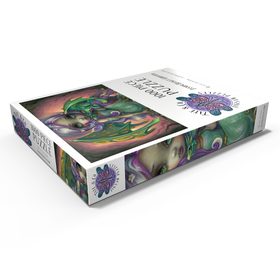 Darstellung des Puzzle Motivs Sprout Dragonling Fairy - Jasmine Becket-Griffith - Puzzleteile: 1000