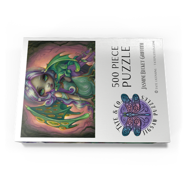 Darstellung des Puzzle Motivs Sprout Dragonling Fairy - Jasmine Becket-Griffith 500 Puzzle Schachtel Ansicht3