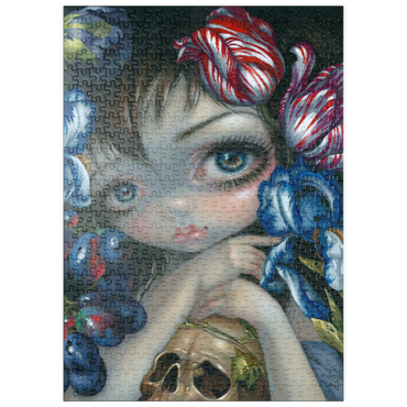 Darstellung des Puzzle Motivs puzzleplate Stilleven 7 - Jasmine Becket-Griffith 500 Puzzle