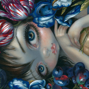 Darstellung des Puzzle Motivs Stilleven 7 - Jasmine Becket-Griffith 500 Puzzle 3D Modell