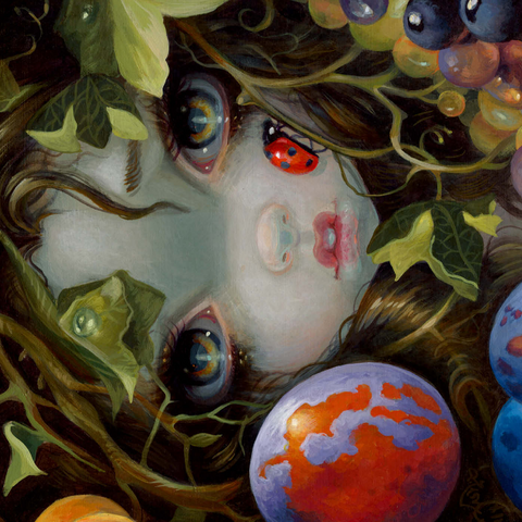 Darstellung des Puzzle Motivs Stilleven 8 - Jasmine Becket-Griffith Stilleven 8 - Jasmine Becket-Griffith 1000 Puzzle 3D Modell