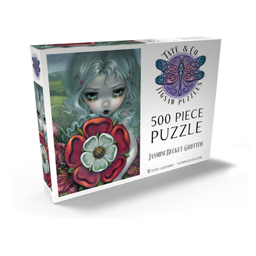 Darstellung des Puzzle Motivs Tudor Rose Fairy - Jasmine Becket-Griffith 500 Puzzle Schachtel Ansicht2