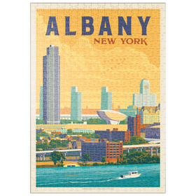 Darstellung des Puzzle-Motivs Albany, New York – Puzzleteile: 500