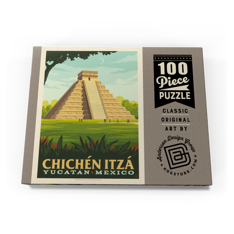 Darstellung des Puzzle Motivs Mexico: Chichén Itzá Mexico: Chichén Itzá 100 Puzzle Schachtel Ansicht3