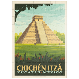 Darstellung des Puzzle Motivs Mexico: Chichén Itzá - Puzzleteile: 100