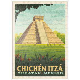Darstellung des Puzzle Motivs Mexico: Chichén Itzá - Puzzleteile: 200
