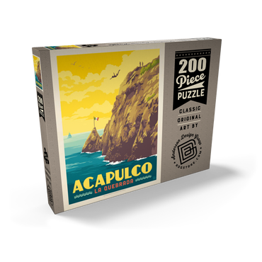 Darstellung des Puzzle Motivs Mexico: Acapulco, La Quebrada 200 Puzzle Schachtel Ansicht2
