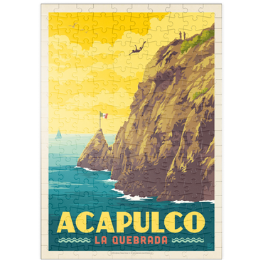 Darstellung des Puzzle Motivs puzzleplate Mexico: Acapulco, La Quebrada 200 Puzzle
