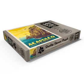 Darstellung des Puzzle Motivs Mexico: Acapulco, La Quebrada - Puzzleteile: 500