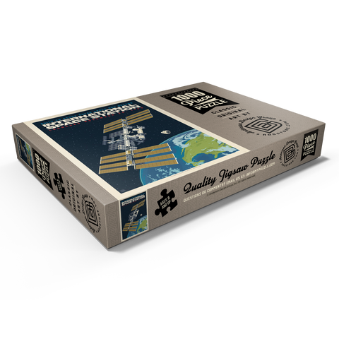 Darstellung des Puzzle Motivs NASA: 1998 International Space Station NASA: 1998 International Space Station 1000 Puzzle Schachtel Ansicht1