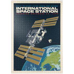Darstellung des Puzzle Motivs NASA: 1998 International Space Station - Puzzleteile: 1000