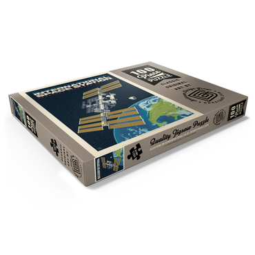 Darstellung des Puzzle Motivs NASA: 1998 International Space Station 100 Puzzle Schachtel Ansicht1