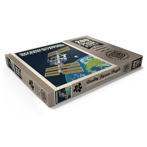 Darstellung des Puzzle Motivs NASA: 1998 International Space Station NASA: 1998 International Space Station 200 Puzzle Schachtel Ansicht1