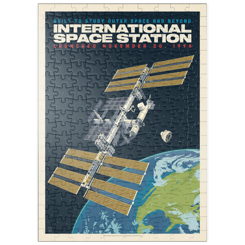 Darstellung des Puzzle Motivs NASA: 1998 International Space Station puzzleplate NASA: 1998 International Space Station 200 Puzzle