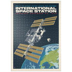 Darstellung des Puzzle Motivs NASA: 1998 International Space Station - Puzzleteile: 500