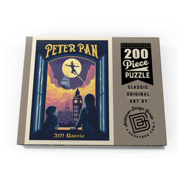 Darstellung des Puzzle Motivs Peter Pan: J.M. Barrie 200 Puzzle Schachtel Ansicht3