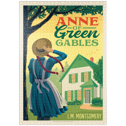 Darstellung des Puzzle Motivs Anne Of Green Gables: Lucy Maud Montgomery puzzleplate Anne Of Green Gables: Lucy Maud Montgomery 1000 Puzzle