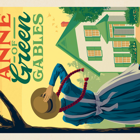 Darstellung des Puzzle Motivs Anne Of Green Gables: Lucy Maud Montgomery Anne Of Green Gables: Lucy Maud Montgomery 1000 Puzzle 3D Modell