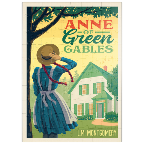 Darstellung des Puzzle Motivs Anne Of Green Gables: Lucy Maud Montgomery puzzleplate Anne Of Green Gables: Lucy Maud Montgomery 100 Puzzle