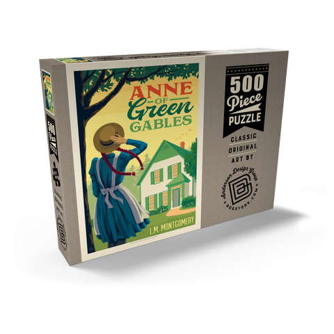 Darstellung des Puzzle Motivs Anne Of Green Gables: Lucy Maud Montgomery Anne Of Green Gables: Lucy Maud Montgomery 500 Puzzle Schachtel Ansicht2