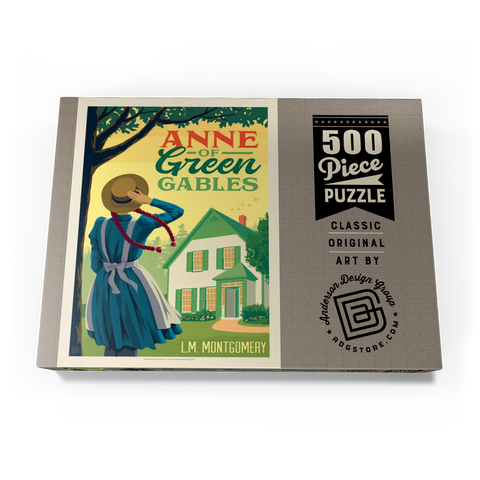 Darstellung des Puzzle Motivs Anne Of Green Gables: Lucy Maud Montgomery Anne Of Green Gables: Lucy Maud Montgomery 500 Puzzle Schachtel Ansicht3