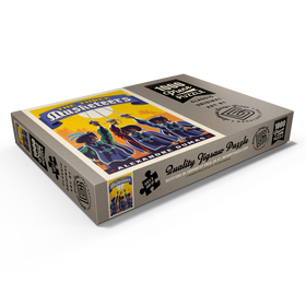 Alternative Darstellung des Puzzle-Motivs The Three Musketeers: Alexandre Dumas – Puzzleteile: 1000