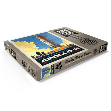 Darstellung des Puzzle Motivs NASA 1969: Apollo 11 Lift-Off 200 Puzzle Schachtel Ansicht1