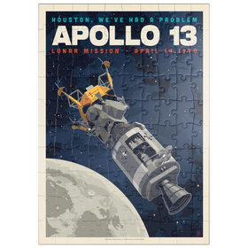Darstellung des Puzzle Motivs NASA 1970: Apollo 13 - Puzzleteile: 100