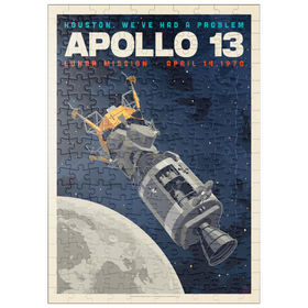 Darstellung des Puzzle Motivs NASA 1970: Apollo 13 - Puzzleteile: 200