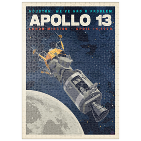 Darstellung des Puzzle Motivs NASA 1970: Apollo 13 - Puzzleteile: 500