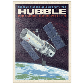 Darstellung des Puzzle Motivs NASA 1990: Hubble Space Telescope - Puzzleteile: 500