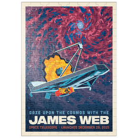 Darstellung des Puzzle Motivs NASA 2021: James Webb Space Telescope - Puzzleteile: 200