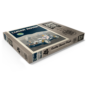 Darstellung des Puzzle Motivs NASA 1971: Apollo 15 Lunar Rover - Puzzleteile: 200