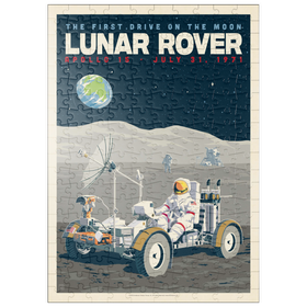 Darstellung des Puzzle Motivs NASA 1971: Apollo 15 Lunar Rover - Puzzleteile: 200