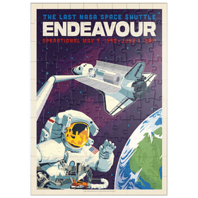 Darstellung des Puzzle Motivs NASA 2011: Space Shuttle Endeavour - Puzzleteile: 100
