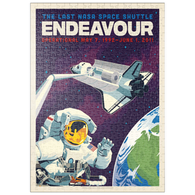 Darstellung des Puzzle Motivs NASA 2011: Space Shuttle Endeavour - Puzzleteile: 500