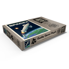 Darstellung des Puzzle Motivs SpaceX Starship: 2023 - Puzzleteile: 1000
