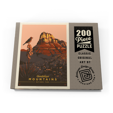 Darstellung des Puzzle Motivs Guadalupe Mountains National Park: Early Bird 200 Puzzle Schachtel Ansicht3